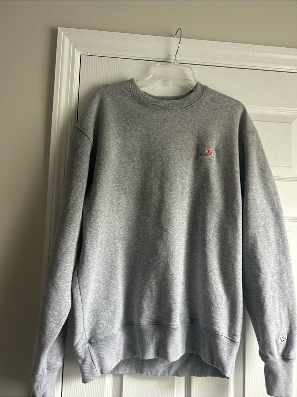 Gray Crewneck Sweater - A24